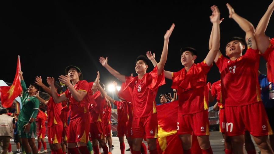 Liên đoàn Bóng đá Việt Nam (VFF) quyết định thưởng 1 tỷ đồng cho U22 Việt Nam