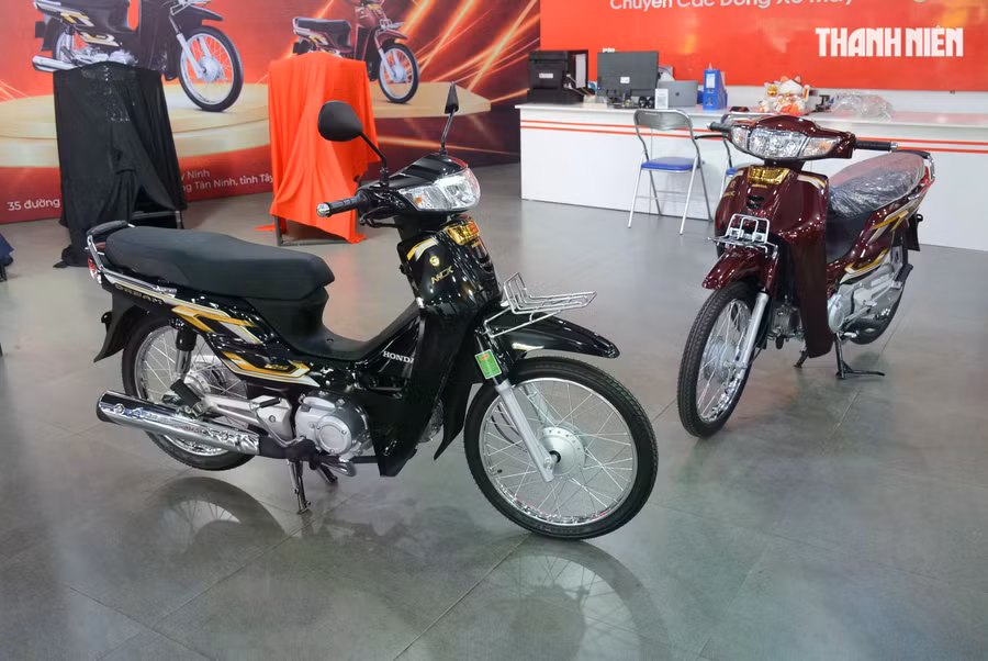 Honda Dream NCX 2026 mang dáng vẻ cổ điển. Ảnh: B.H