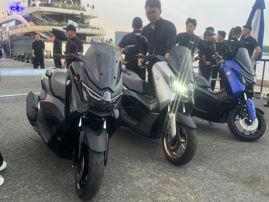 Yamaha tung ra thị trường Việt Nam nhiều mẫu mã mới trong năm 2025. ẢNH: Đ.T