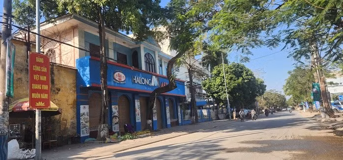Ngày 8-1, cửa hàng trưng bày sản phẩm của Công ty Cổ phần đồ hộp Hạ Long "cửa đóng then cài"