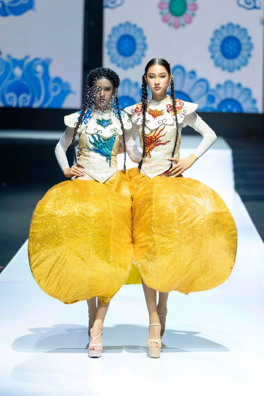 Một thiết kế của Thu Hằng. ẢNH: NVCC