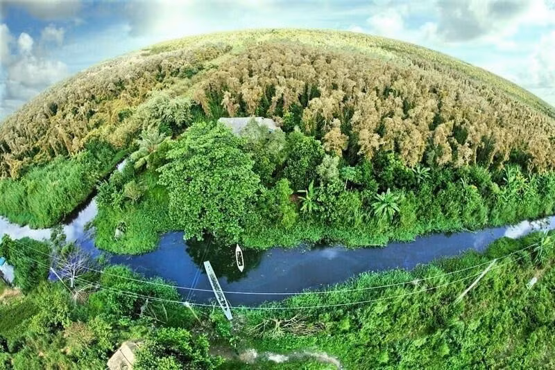 Công nghệ viễn thám giám sát, xác minh tín chỉ carbon rừng ở Việt Nam. (Nguồn ảnh: Cục Viễn thám quốc gia)