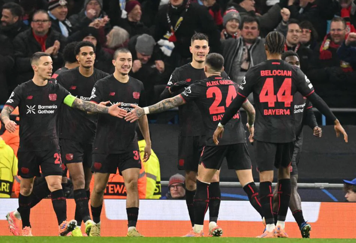 Leverkusen giành chiến thắng khó tin trước Man City