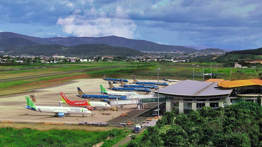Toàn cảnh sân bay Liên Khương. Ảnh: ACV.