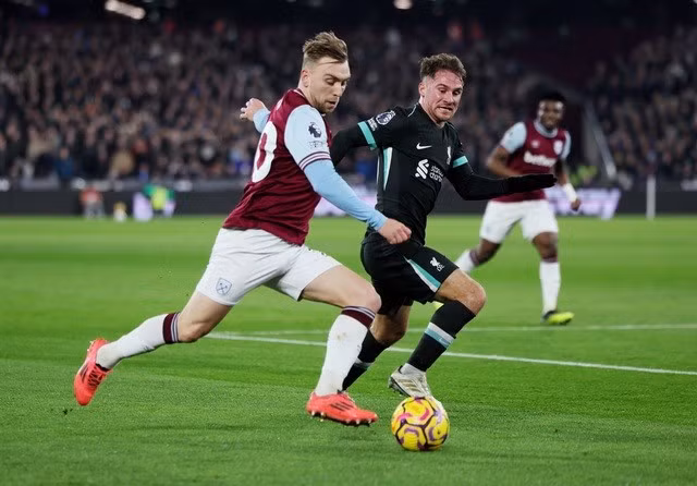 West Ham gây sức ép nhưng không đủ để chuyển thành bàn thắng