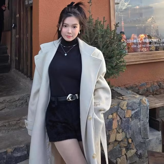 Sau một năm bận rộn với nghề, Yên Đan dành thời gian bên gia đình dịp tết