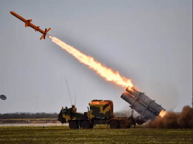 Tên lửa Neptune do Ukraine sản xuất Ảnh: Lực lượng vũ trang Ukraine