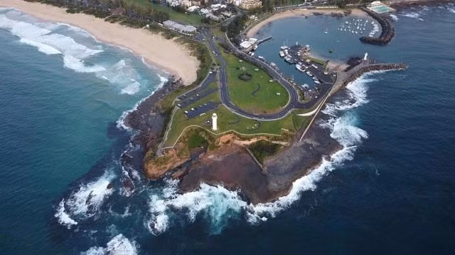 Thành phố biển Wollongong, Úc nơi ĐH Wollongong tọa lạc. ẢNH: PEXELS