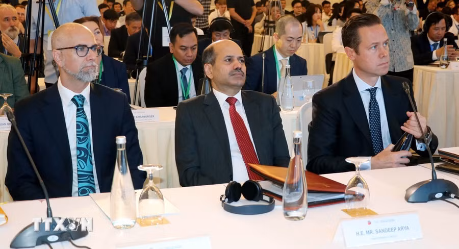 Đại biểu tham dự hội thảo. (Ảnh: Văn Đức/TTXVN)