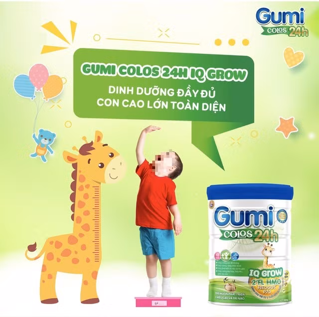 Một sản phẩm sữa bột giả được quảng cáo trước đó