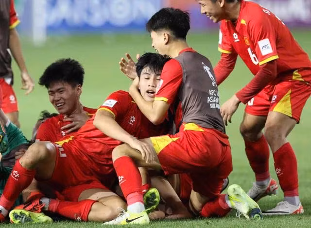 U.17 Việt Nam đã tiến bộ. ẢNH: VFF