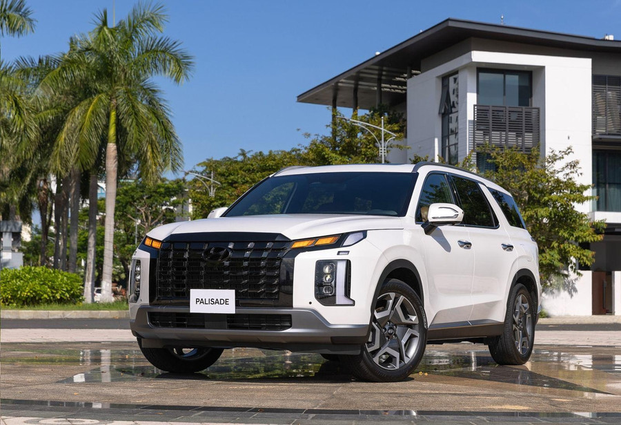 Hyundai Palisade là chiếc xe cao cấp nhất của Hyundai.
