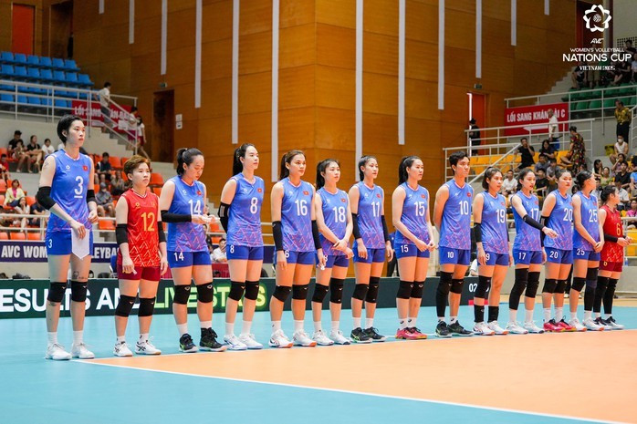 Tuyển bóng chuyền nữ Việt Nam trước trận vòng bảng thứ ba Tuyển bóng chuyền nữ Việt Nam trước trận vòng bảng thứ ba