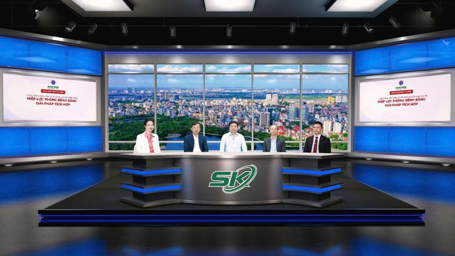 Các chuyên gia chia sẻ tại tọa đàm. Ảnh: PV/Vietnam+ Các chuyên gia chia sẻ tại tọa đàm. Ảnh: PV/Vietnam+