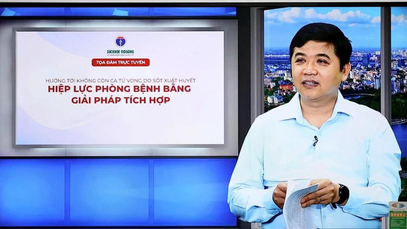 Ông Võ Hải Sơn - Phó Cục trưởng Cục Phòng bệnh (Bộ Y tế). (Ảnh: PV/Vietnam+) ca-nuoc-ghi-nhan-gandd.jpg