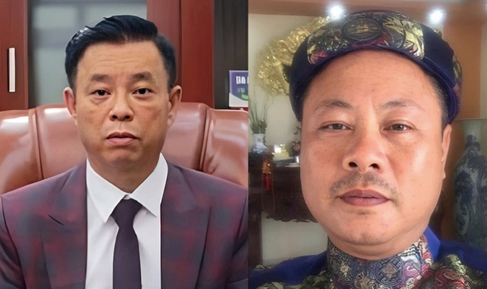 Bị can Phạm Văn Cách và Nguyễn Mạnh Quyền (bìa phải) Bị can Phạm Văn Cách và Nguyễn Mạnh Quyền (bìa phải)