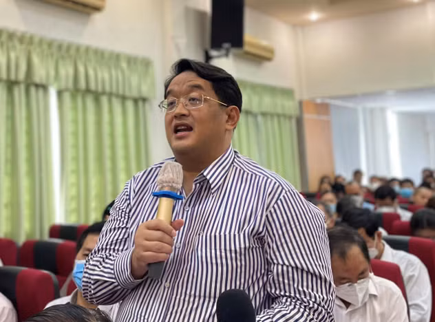 Bị can Huỳnh Nguyễn Lộc khi chưa bị khởi tố. Ảnh: TTXVN