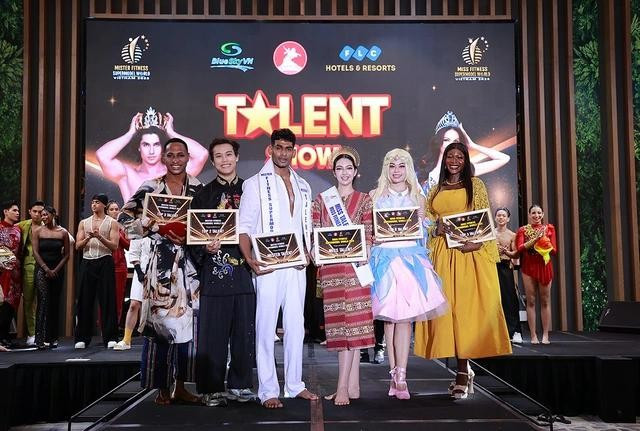 Sau nhiều giờ tranh tài, Mister Sri Lanka và Miss Philippines chiến thắng phần thi tài năng. Trong khi đó, Mister Philippines và Miss Vietnam giành được giải thưởng ở phần thi bình chọn. Ảnh: Kevin Trung/Kevin Studio Sau nhiều giờ tranh tài, Mister Sri Lanka và Miss Philippines chiến thắng phần thi tài năng. Trong khi đó, Mister Philippines và Miss Vietnam giành được giải thưởng ở phần thi bình chọn. Ảnh: Kevin Trung/Kevin Studio