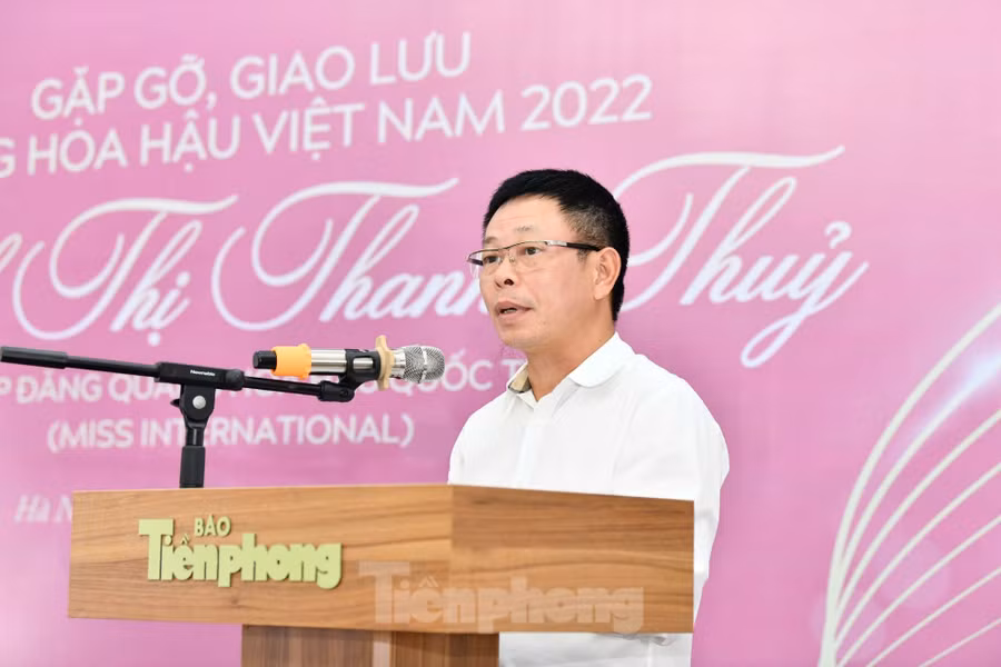 Nhà báo Phùng Công Sưởng - Tổng Biên tập báo Tiền Phong. Ảnh: Trọng Tài.