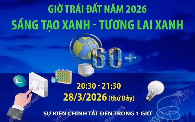 Cả nước đã tiết kiệm hơn 1 tỷ đồng sau 1 giờ tắt đèn.