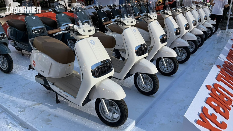 Trung Quốc tiếp tục thống trị thị trường xe máy điện toàn cầu, khi chiếm tới 72,4% tổng doanh số xe máy điện bán ra thị trường thế giới trong năm 2025. Ảnh: B.H
