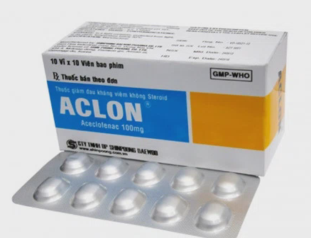 Cục Quản lý Dược thu hồi toàn quốc lô thuốc Aclon do không đạt tiêu chuẩn chất lượng.