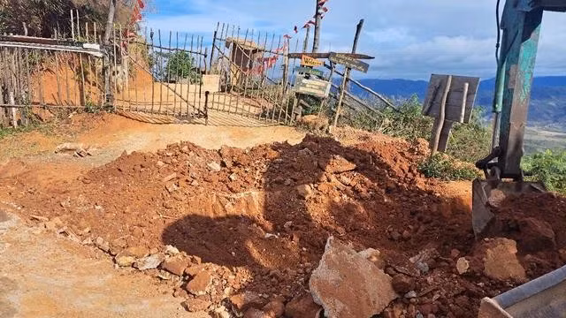 Chấm dứt hoạt động điểm du lịch chui View siêu chill. ẢNH: ĐỨC NHẬT