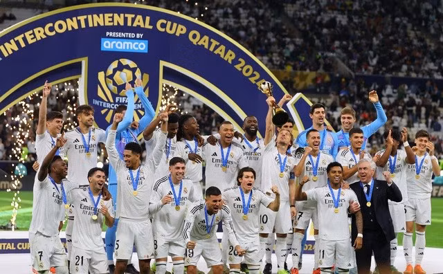 Real Madrid giành "cú ăn năm" trong năm dương lịch 2024