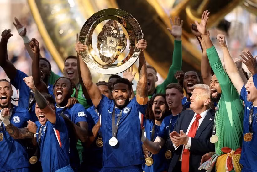 Chelsea đăng quang chức vô địch FIFA Club World Cup 2025. Ảnh: DM
