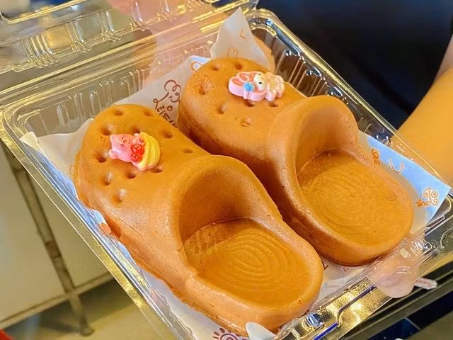 Hình dạng ngộ nghĩnh là điều giúp món ăn này thu hút giới trẻ. ẢNH: THẢO PHƯƠNG