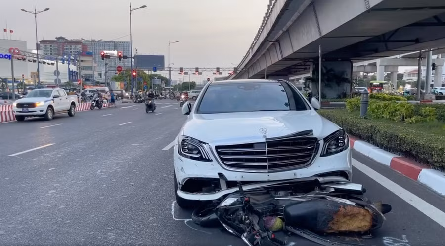 Hiện trường vụ tai nạn