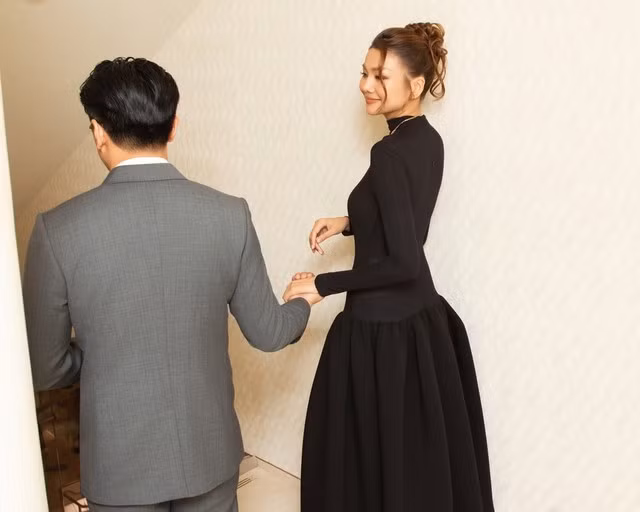 Cặp đôi luôn rất tình tứ mỗi khi xuất hiện