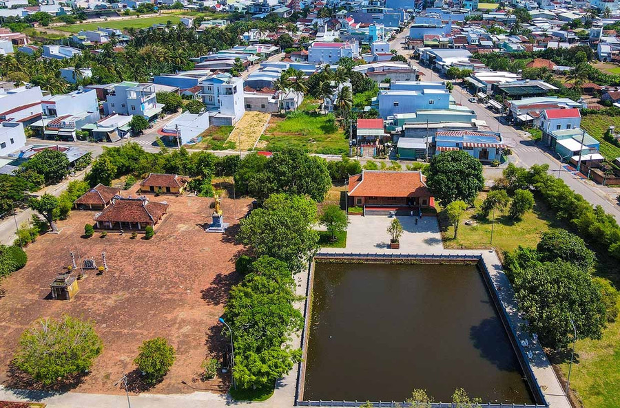 Di tích An Khê Trường (phường An Khê) là không gian tổ chức các nghi lễ và hoạt động văn hóa truyền thống ở Tây Sơn thượng đạo trong dịp Tết này. Ảnh: Ngọc Nhuận