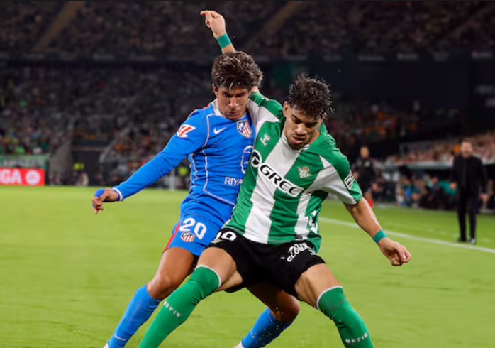 Real Betis nhập cuộc đầy hứng khởi nhưng nhanh chóng đổ gục