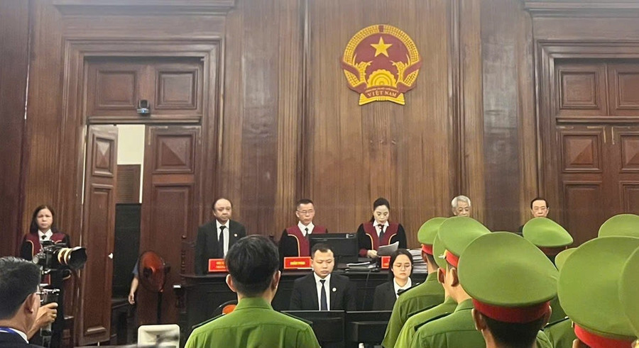 HĐXX tại phiên tòa.