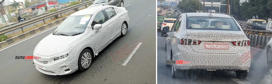 Honda City 2026 facelift dự kiến chỉ tinh chỉnh nhẹ ngoại hình. Ảnh: Rushlane