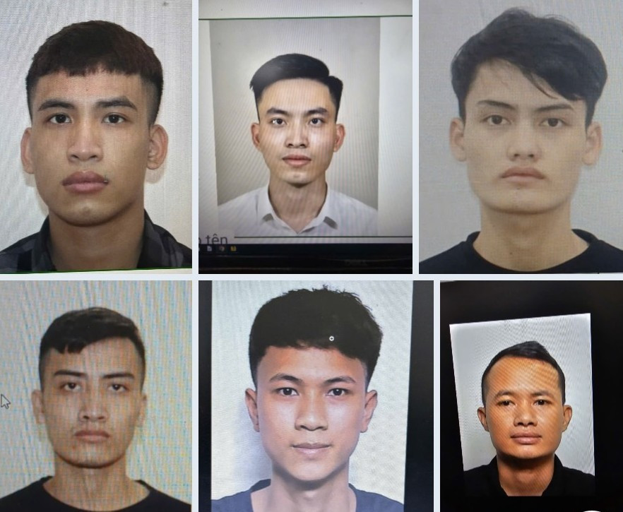 Các đối tượng trong đường dây làm giấy tờ giả vừa bị Công an tỉnh Quảng Trị bắt giữ. Các đối tượng trong đường dây làm giấy tờ giả vừa bị Công an tỉnh Quảng Trị bắt giữ.