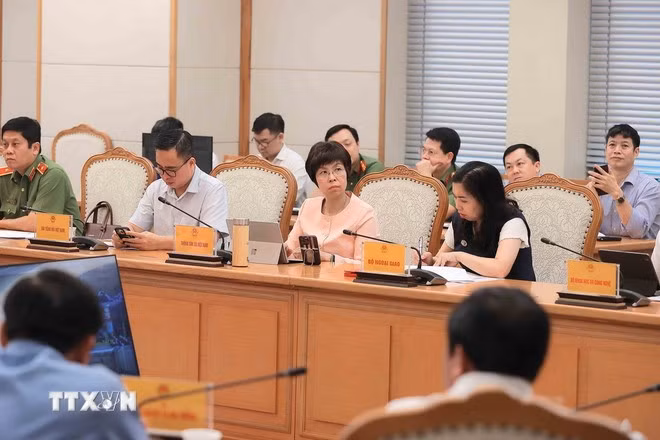 Các đại biểu tham dự tại cuộc họp. (Ảnh: An Đăng/TTXVN)