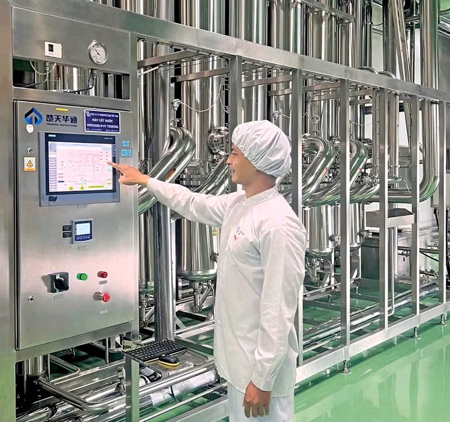 Anh Nguyễn Phi Thường là “cây sáng tạo trẻ” tại Công ty Cổ phần Fresenius Kabi Việt Nam. Ảnh: Nguyễn Muội