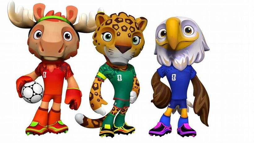 Linh vật World Cup 2026. (Nguồn: FIFA) Linh vật World Cup 2026