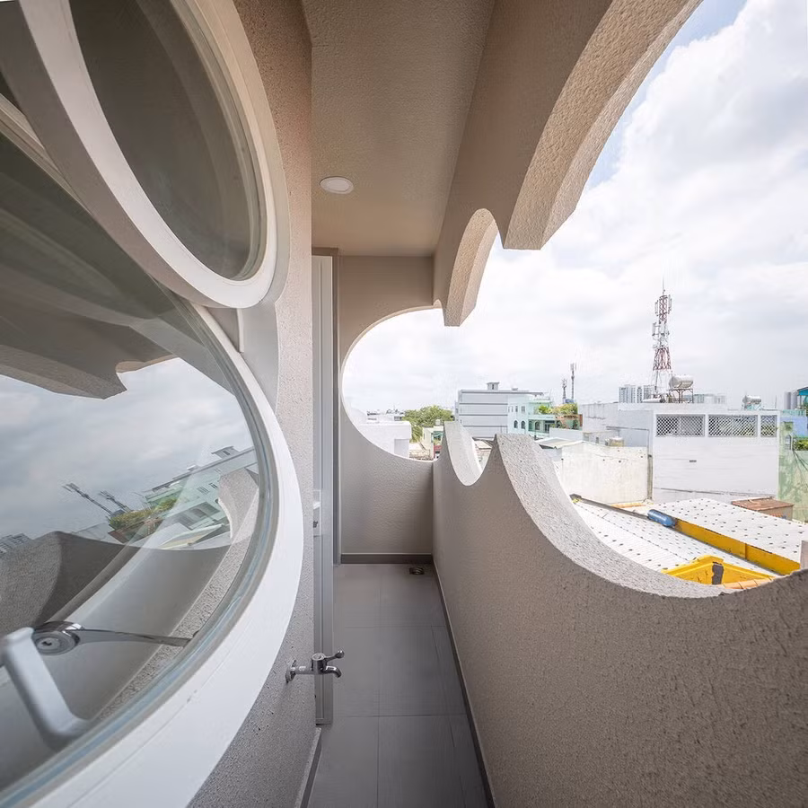 Ban công thiết kế độc đáo