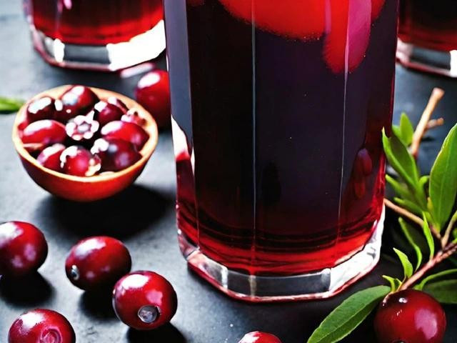 Nước ép nam việt quất có thể cùng lúc vừa giảm cholesterol, vừa ngăn ung thư. ẢNH: AI Nước ép nam việt quất có thể cùng lúc vừa giảm cholesterol, vừa ngăn ung thư. ẢNH: AI