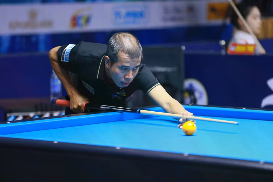 Trần Quyết Chiến thiết lập nhiều cột mốc mới. ẢNH: QUỐC KHANG