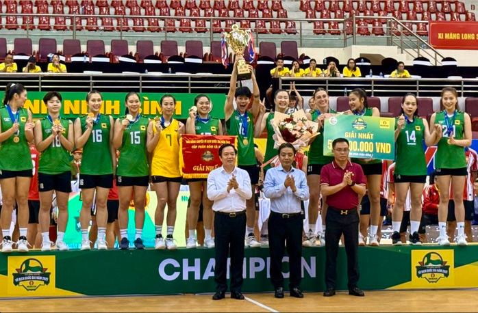 VTV Bình Điền Long An bảo vệ thành công ngôi Hậu VTV Bình Điền Long An bảo vệ thành công ngôi Hậu