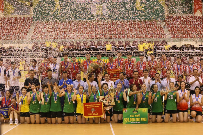 Danh hiệu VĐQG thứ 6 của VTV Bình Điền Long An Danh hiệu VĐQG thứ 6 của VTV Bình Điền Long An