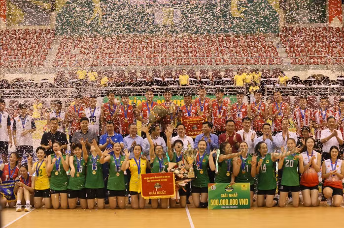 Danh hiệu VĐQG thứ 6 của VTV Bình Điền Long An