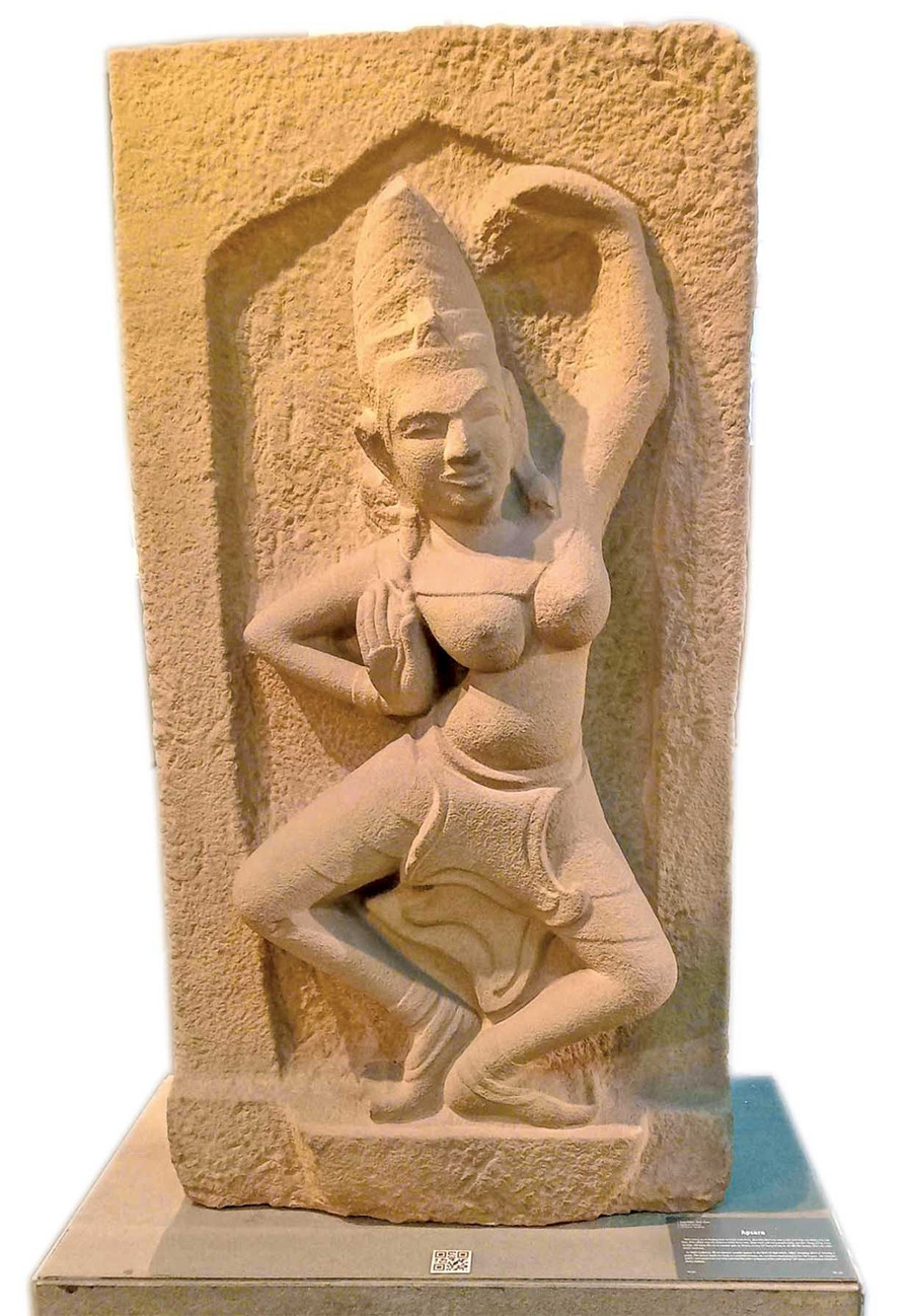 Exquisite Apsara-Reliefs. Foto: Ngoc Nhuan Phù điêu Apsara tinh xảo. Ảnh: Ngọc Nhuận