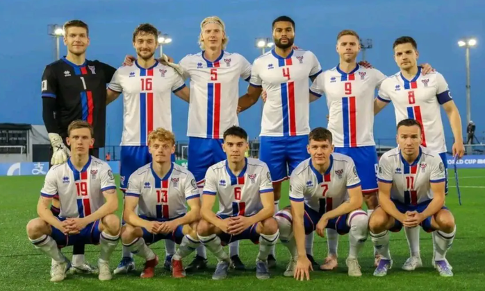 Tuyển Faroe Islands hạng 136 thế giới Tuyển Faroe Islands hạng 136 thế giới