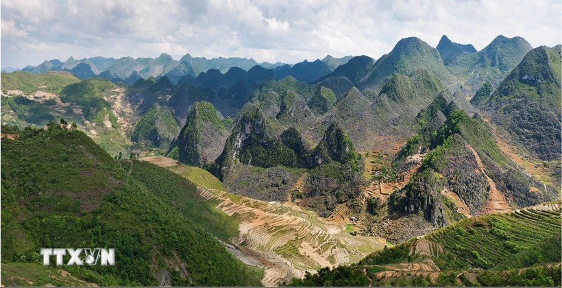 Cao nguyên đá Đồng Văn. (Ảnh: TTXVN phát) Cao nguyên đá Đồng Văn. (Ảnh: TTXVN phát)
