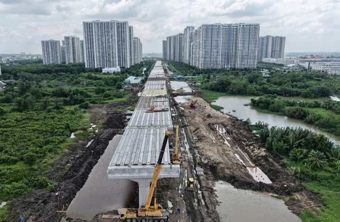 Dự kiến tháng 12 tuyến Vành đai 3 sẽ thông xe kỹ thuật toàn tuyến Dự kiến tháng 12 tuyến Vành đai 3 sẽ thông xe kỹ thuật toàn tuyến